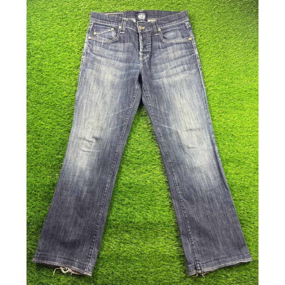 Rock & Republic Men’s Size 32 Blue Straight Leg Jeans Medium Wash Denim Pants